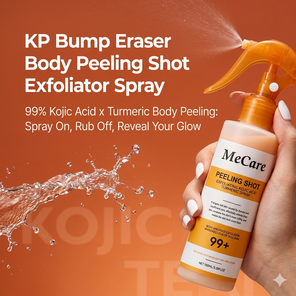 MeCare Exfoliating Kojic Acid Turmeric Spray ( Premium )