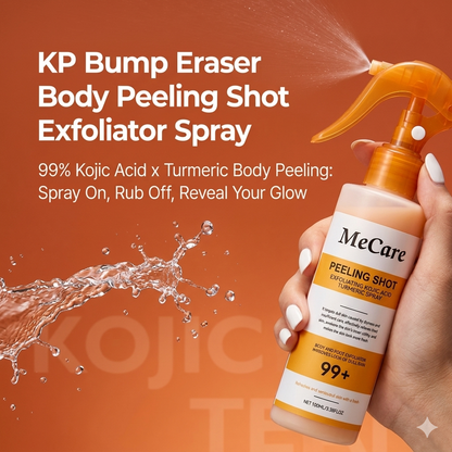 MeCare Exfoliating Kojic Acid Turmeric Spray ( Premium )