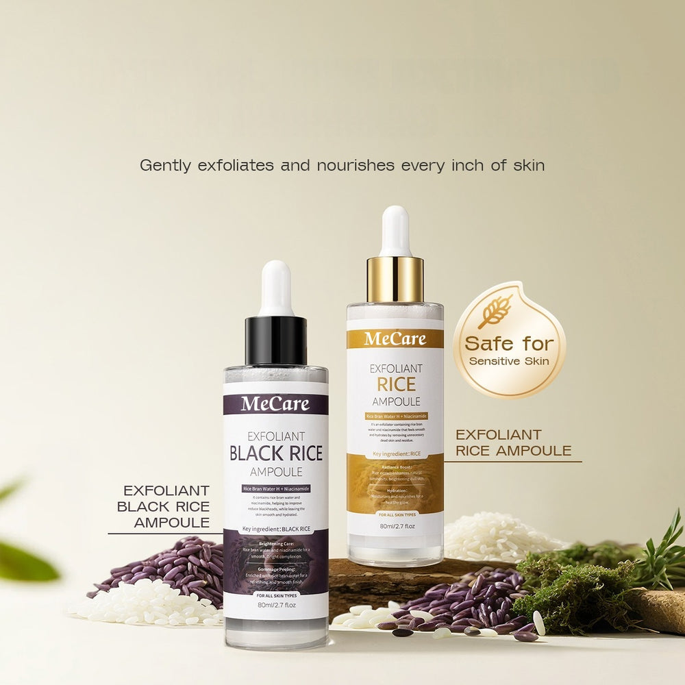 MeCare White & Black Rice Peel Shot Ampoule ( Premium )