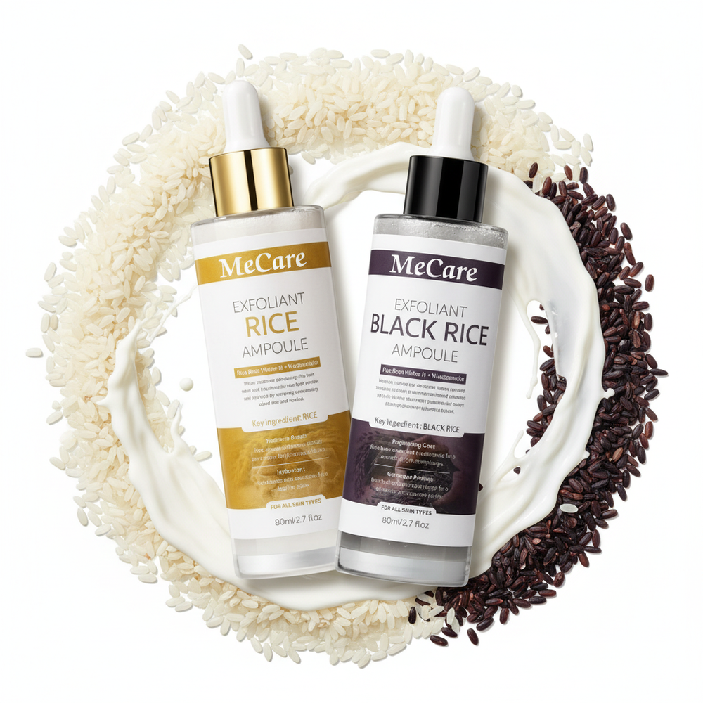 MeCare White & Black Rice Peel Shot Ampoule ( Premium )